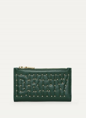 Green Dkny Elsa Bifold Women's Card Holder | D8745946