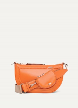 Orange Dkny Orion Women's Crossbody Bags | M7209408