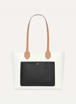 White Dkny Ines Women's Tote Bags | O7046745