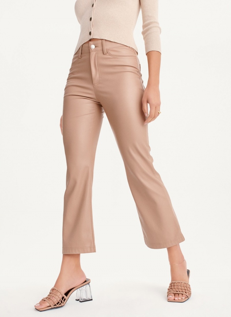 Beige Dkny Butter Women's Pants | S2840980