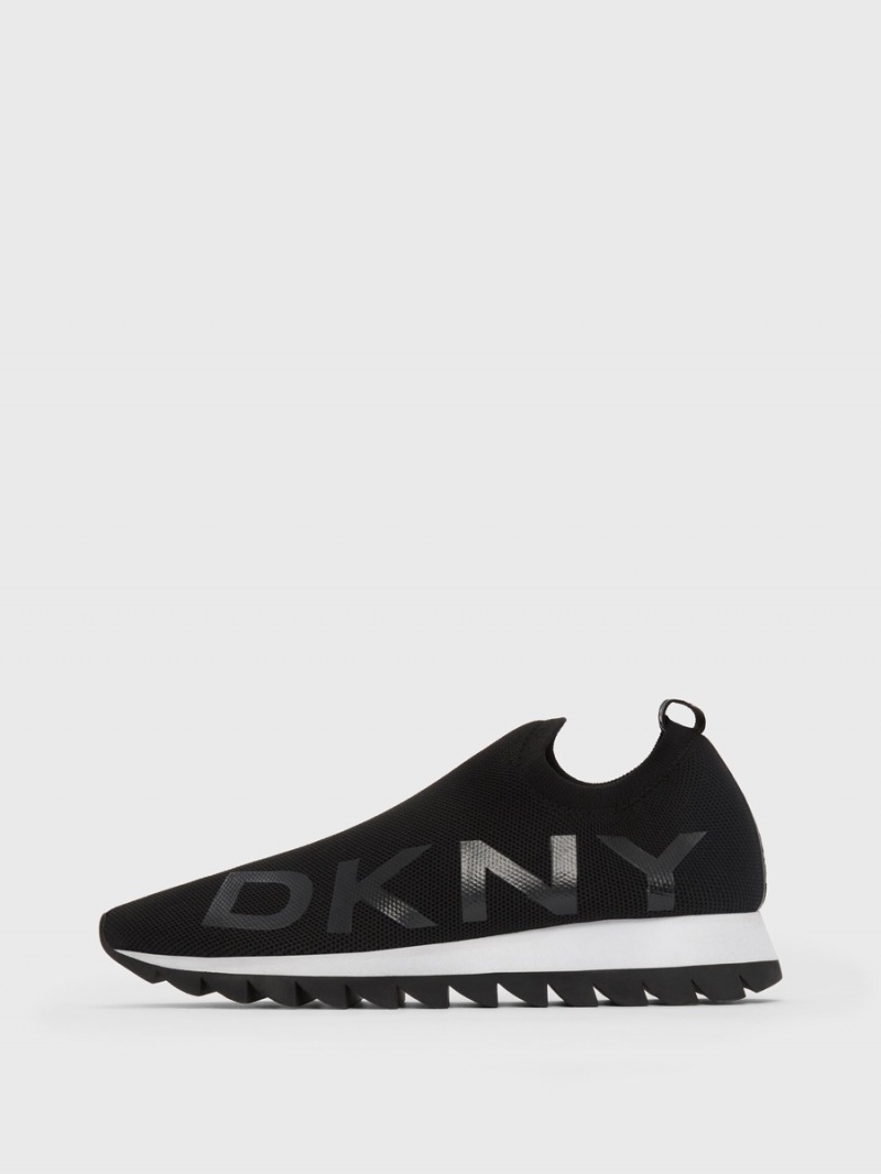 Black Dkny Azer - Slip On Runner Women\'s Sneakers | R2415926