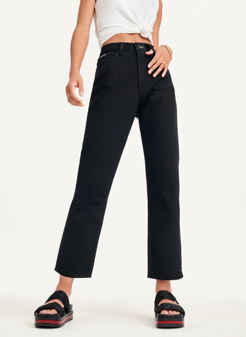 Black Dkny Broomes Women's Jeans | P8987933