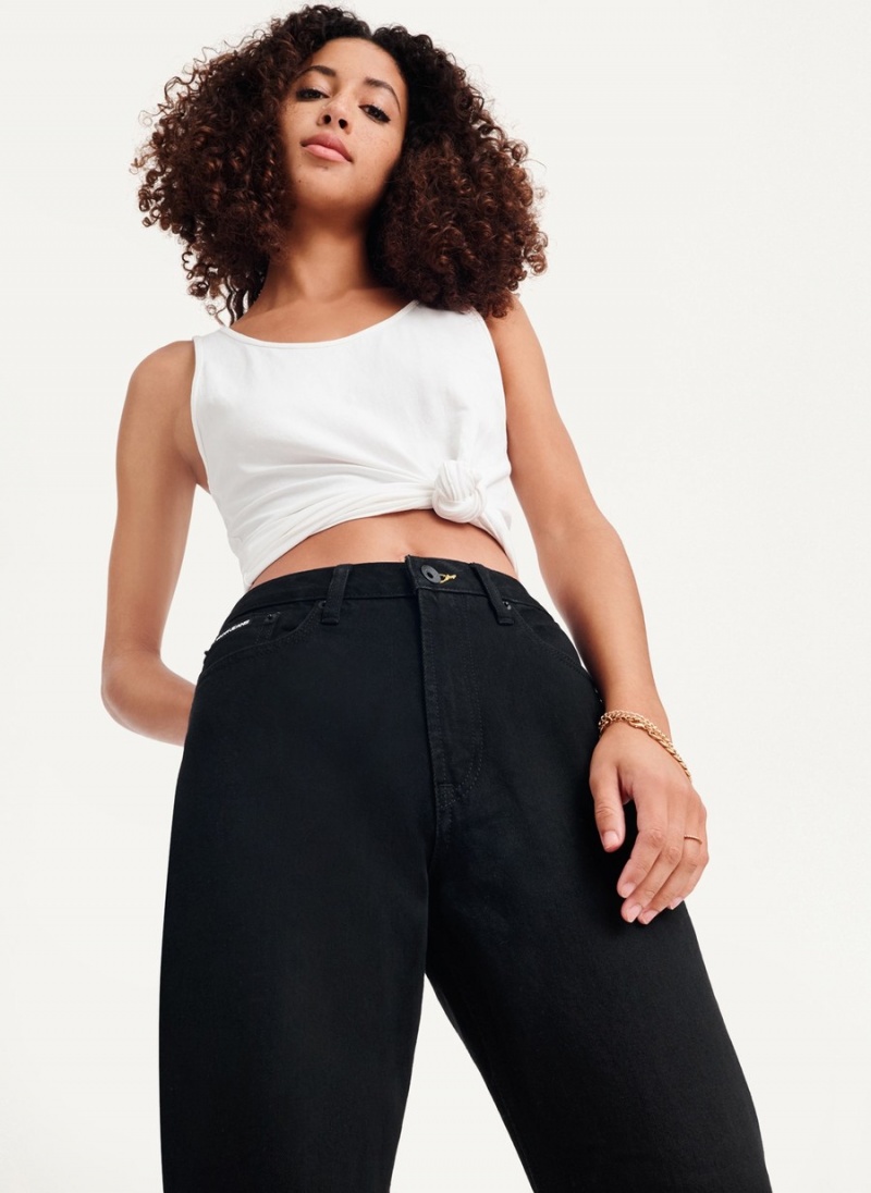 Black Dkny Broomes Women's Jeans | P8987933