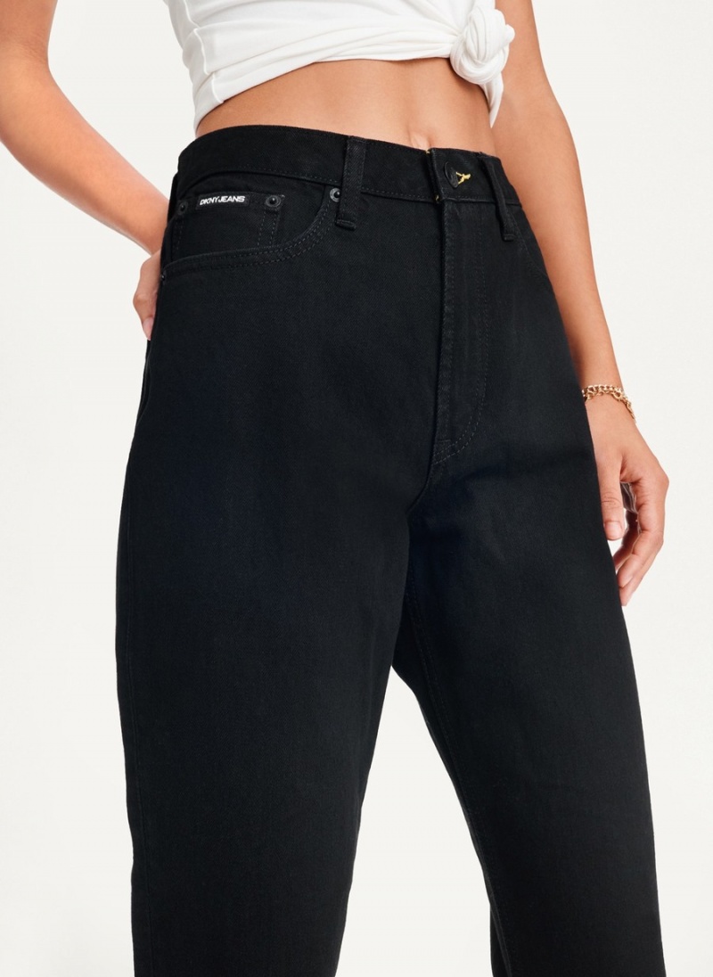 Black Dkny Broomes Women's Jeans | P8987933