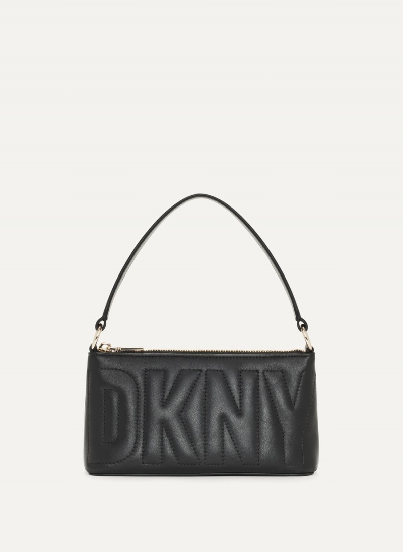 Black Dkny Elsa Demi Women\'s Crossbody Bags | F3317760