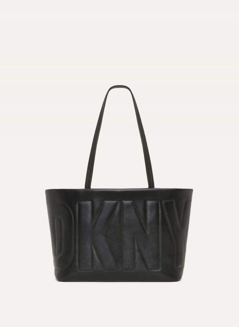 Black Dkny Elsa Medium Women\'s Tote Bags | T6586467