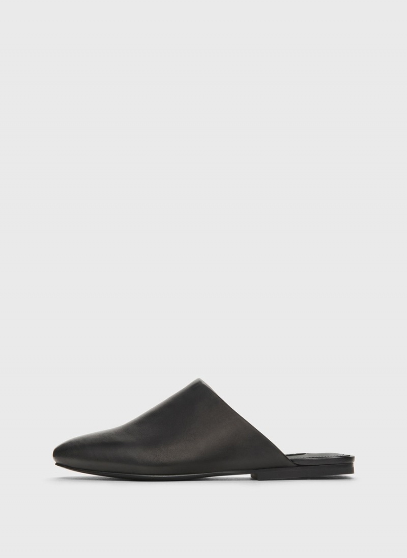 Black Dkny Flat Women\'s Mules | F6613619