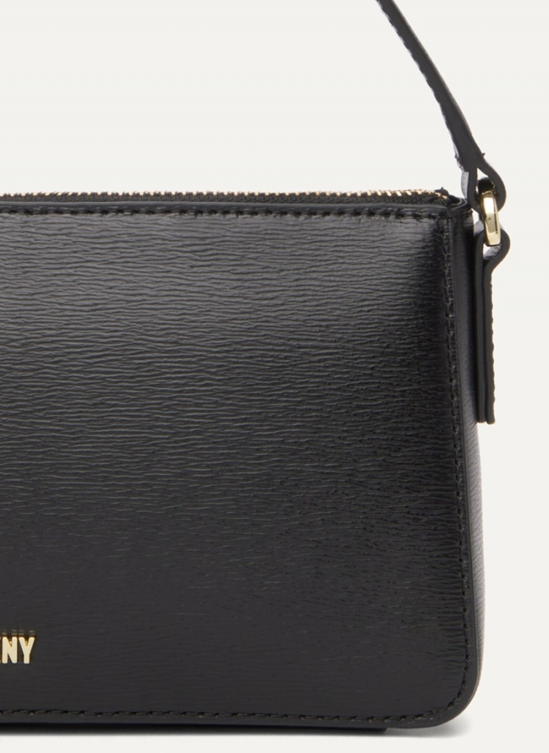 Black Dkny Irina Demi Women's Crossbody Bags | W8842827