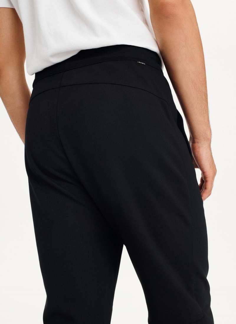 Black Dkny Logo Waistband Men's Jogger | U7539838