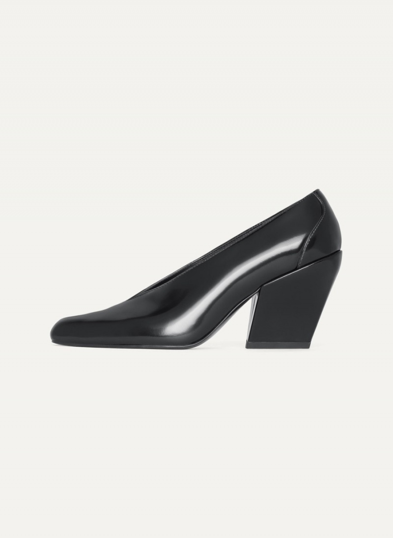 Black Dkny Luna Heel Women\'s Pumps | L2900788