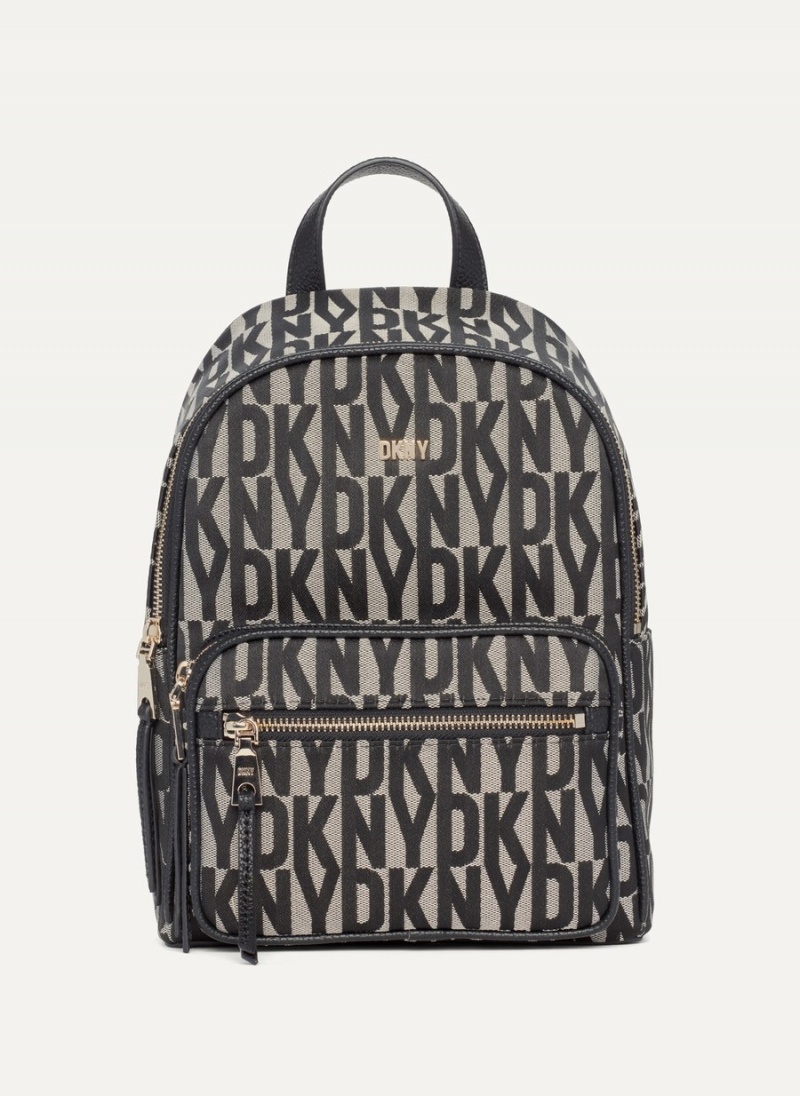 Black Dkny Maxine Women\'s Backpacks | T5436885