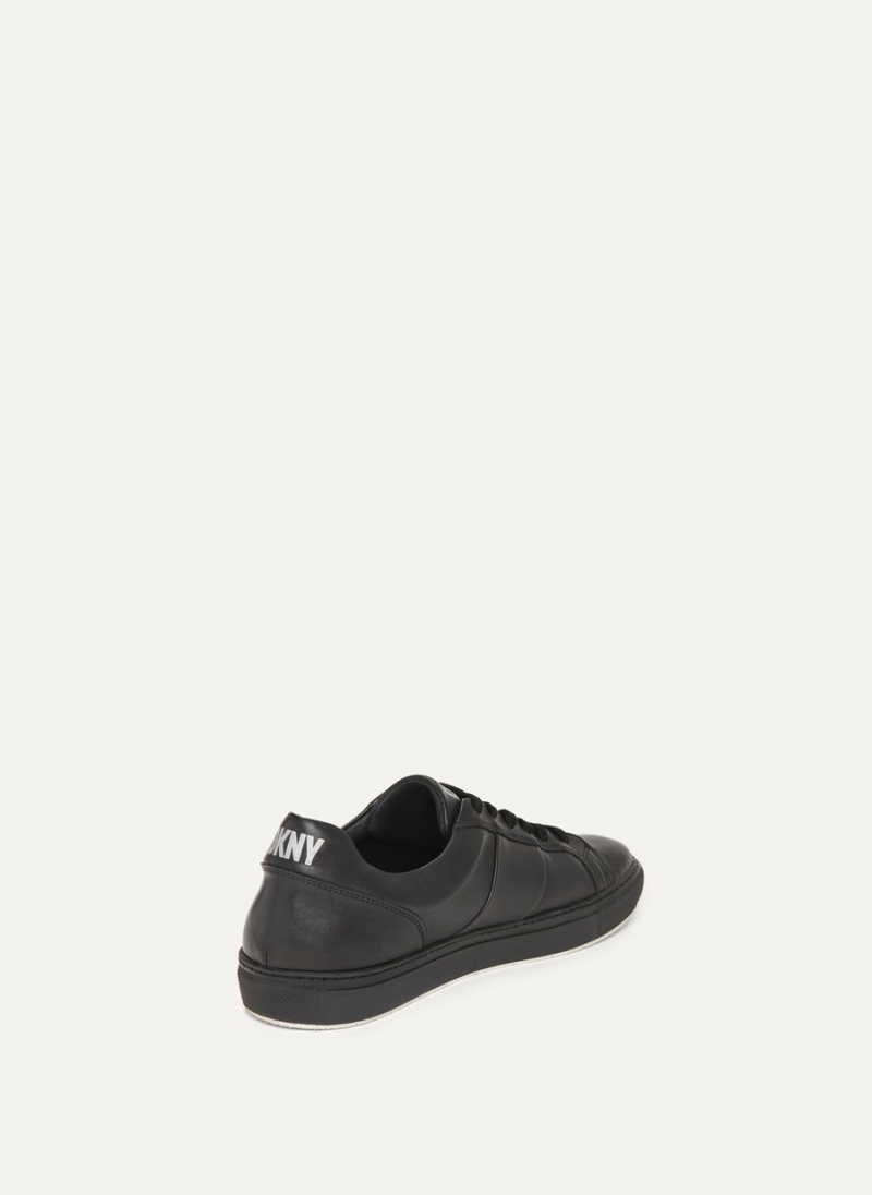 Black Dkny Street Side Men's Sneakers | P4050458