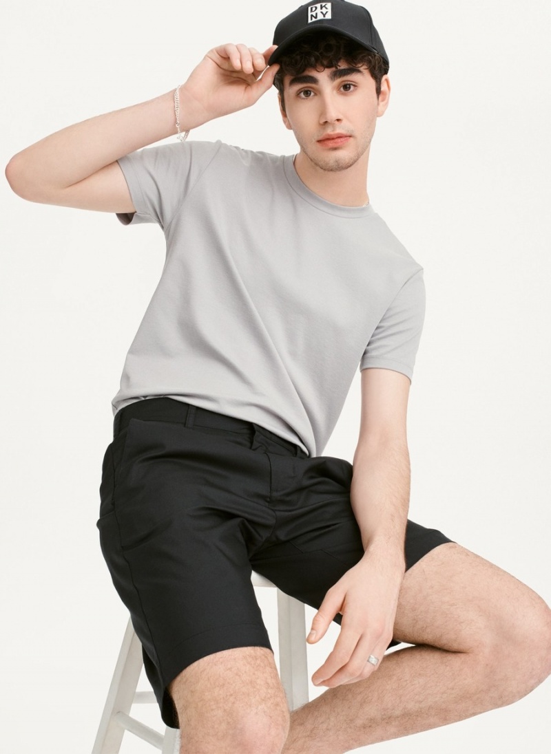 Black Dkny Tech Men's Shorts | G9347015