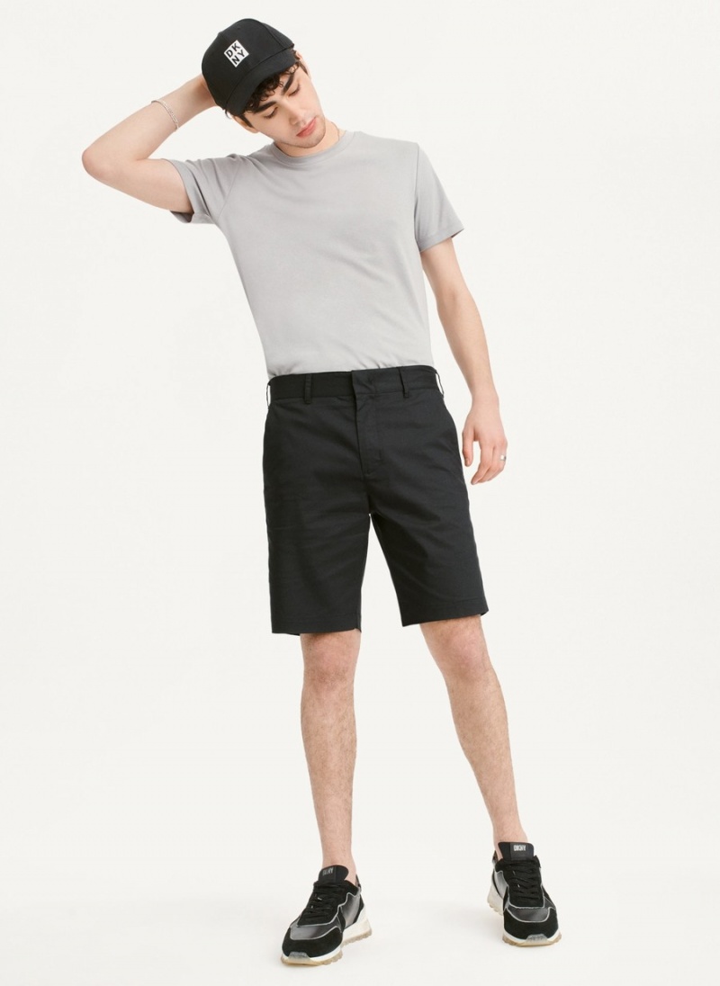 Black Dkny Tech Men's Shorts | G9347015