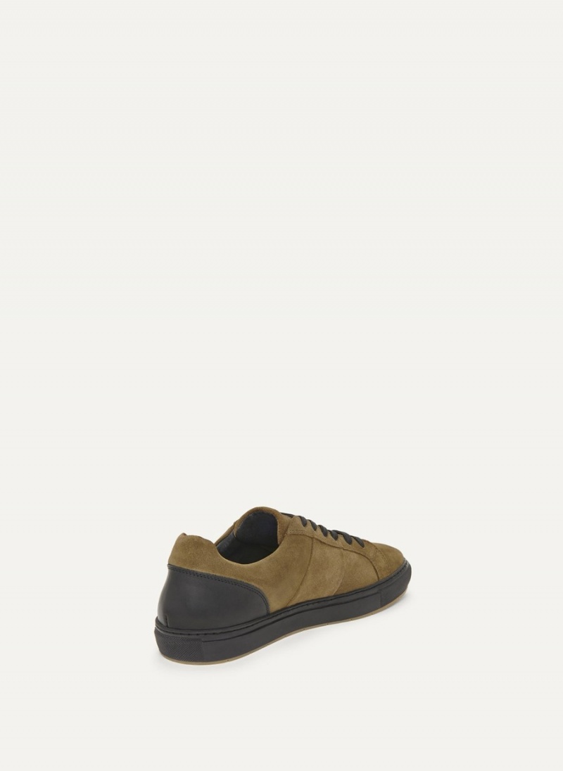 Olive Dkny On The Go Men's Sneakers | U5845580